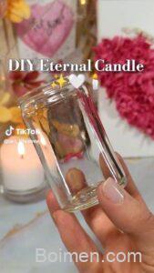 diy eternal candle